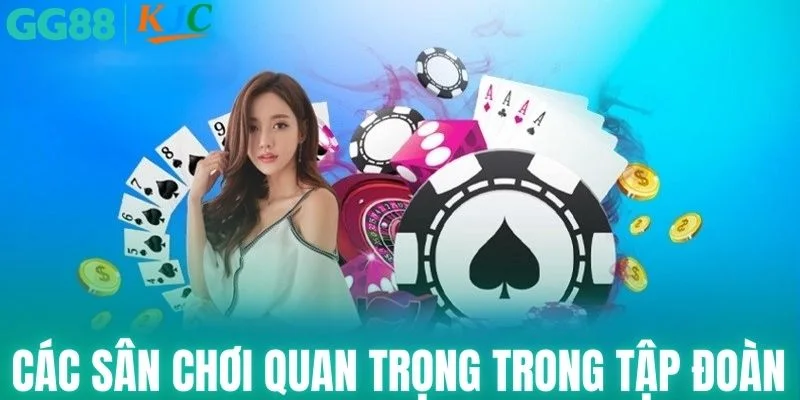 Các sân chơi quan trọng trong tập đoàn
