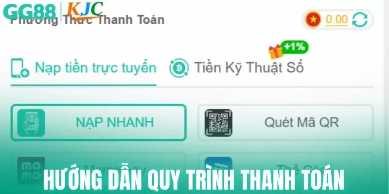 Hướng dẫn quy trình thanh toán nhanh chóng, an toàn