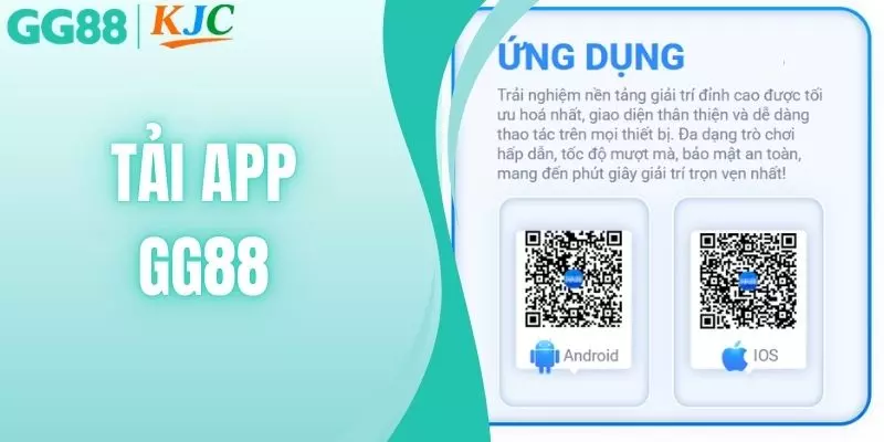 Tải App GG88 - Trải Nghiệm Cá Cược Nhanh Chóng, Tiện Lợi