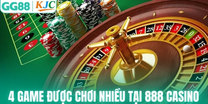 Top 4 game hot nhất tại 888 casino bạn nên trải nghiệm