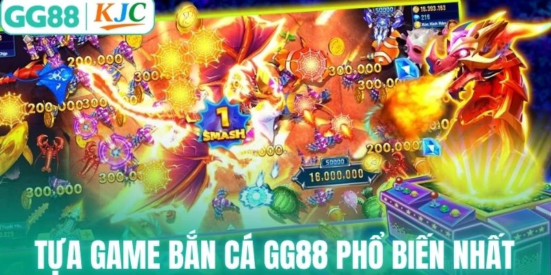 Tựa game bắn cá GG88 phổ biến nhất