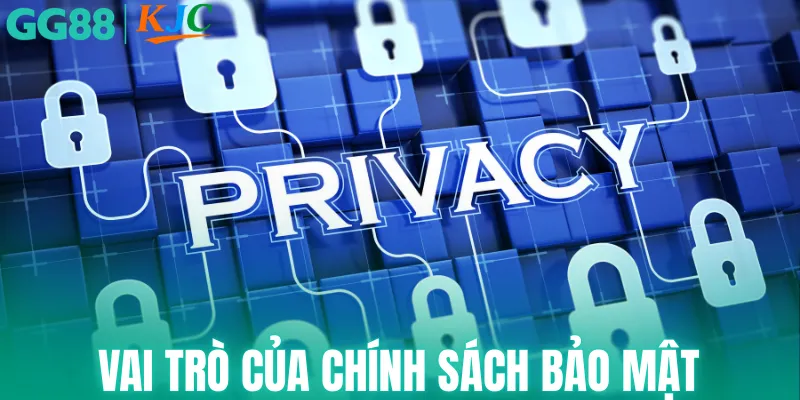 Vai trò của chính sách bảo mật tại GG88