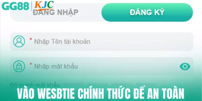 Vào website chính thức để tránh bị trục lợi